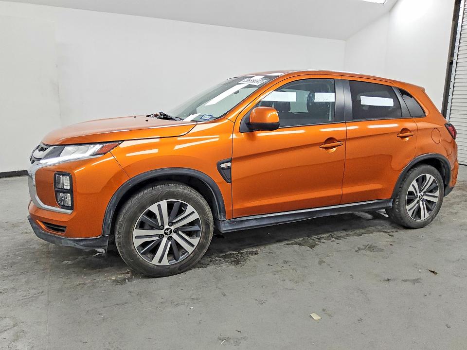 2022 Mitsubishi Outlander sport VIN JA4APUAU1NU004982 COPART salvage auction — FRONT END, Tx - Certificate Of Title, sold $2,600 on 2026-07-07 (photo 1)
