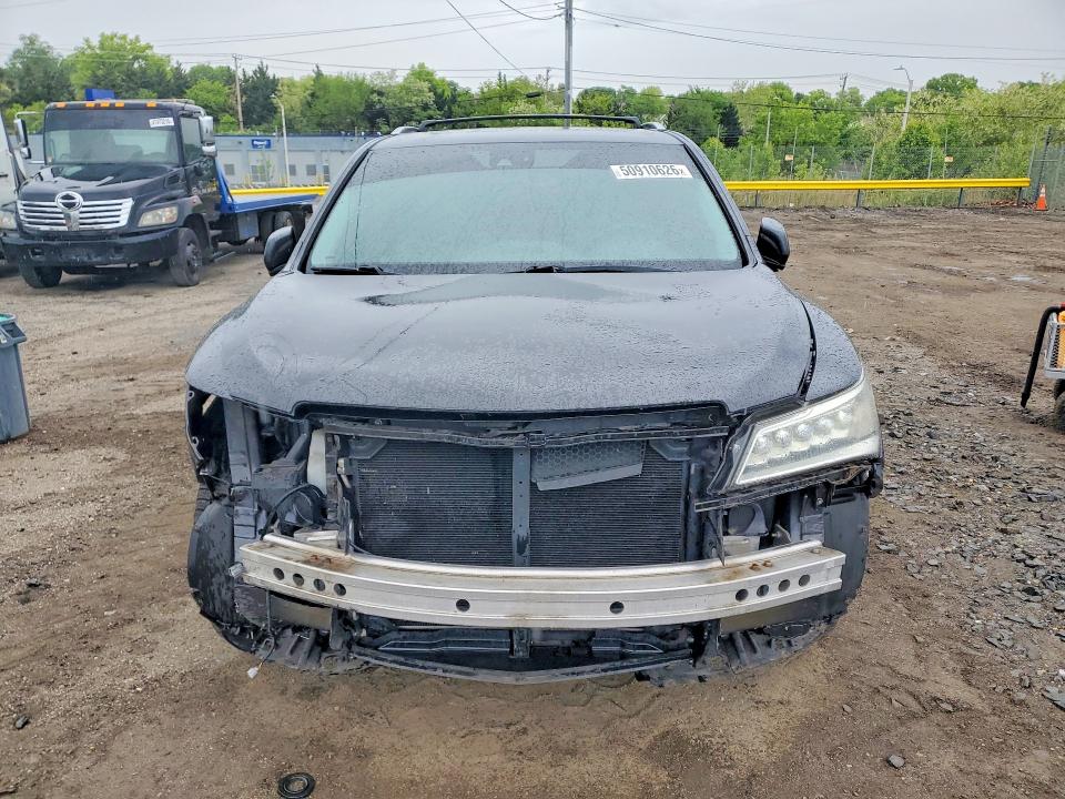 2014 Acura Mdx VIN 5FRYD4H64EB008469 COPART salvage auction — FRONT END, Md - Cert Of Salvage > 75% Damage, sold $2,650 on 2026-07-02 (photo 5)