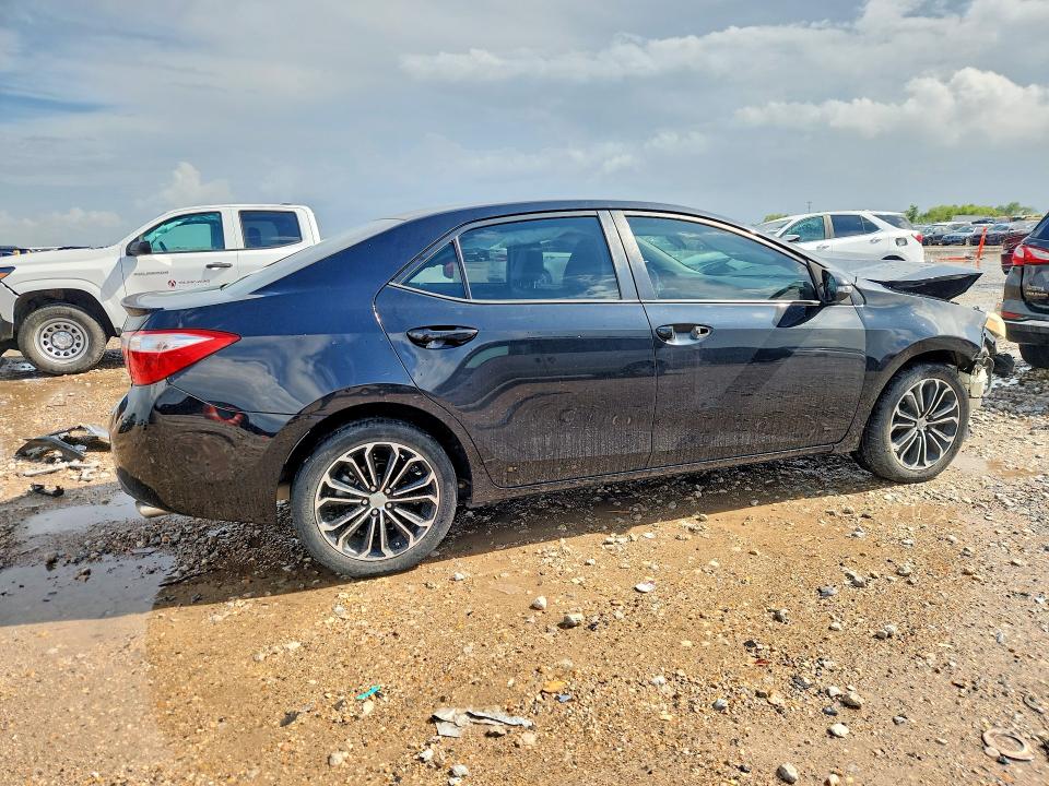 2014 Toyota Corolla VIN 5YFBURHE7EP034998 COPART salvage auction — FRONT END, Tx - Salvage Vehicle Title, sold $1,250 on 2026-07-09 (photo 3)