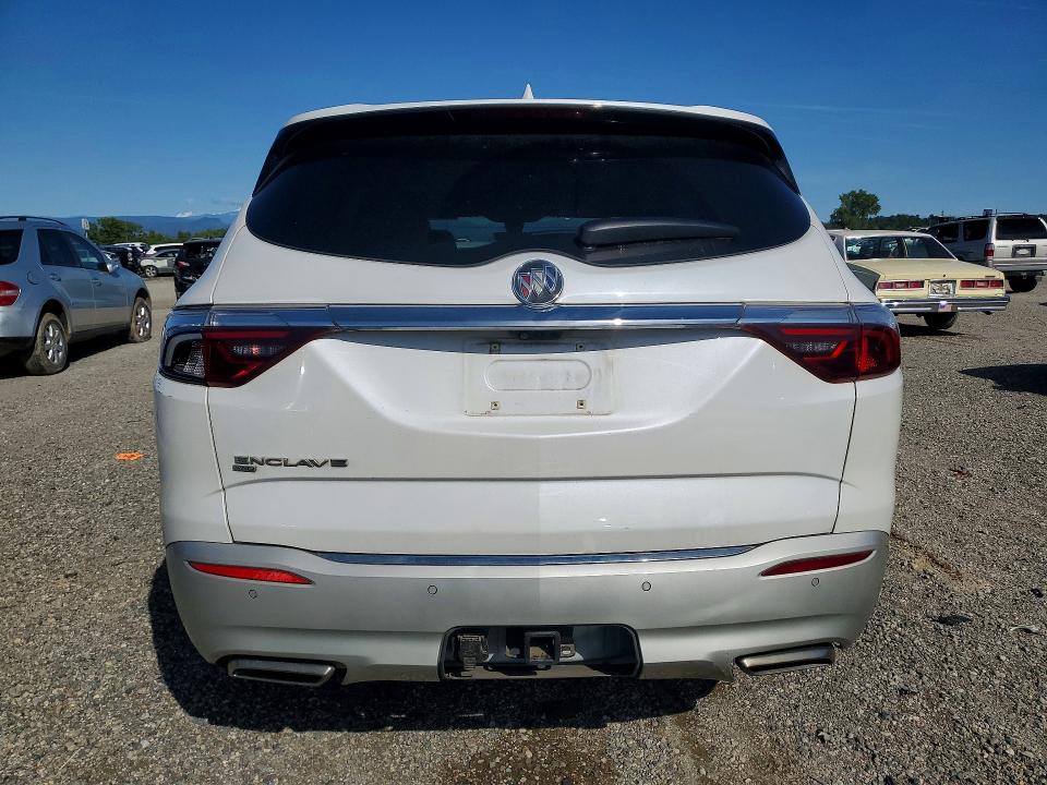 2022 Buick Enclave VIN 5GAEVBKW2NJ163059 COPART salvage auction — FRONT END, Ca - Salvage Certificate, sold $1,750 on 2026-07-02 (photo 6)