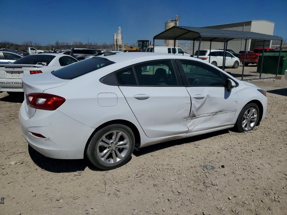 2019 Chevrolet Cruze VIN 1G1BC5SM7K7109653 COPART salvage auction — SIDE, Mo - Salvage Certificate Of Title, sold $2,150 on 2026-07-09 (photo 3)