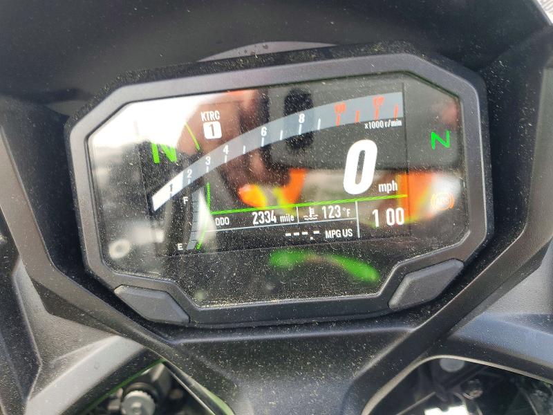 2024 Kawasaki Ex VIN ML5EXEP17RDAC6588 COPART salvage auction — MECHANICAL, Tx - Salvage Vehicle Title, sold $1,600 on 2026-07-02 (photo 7)