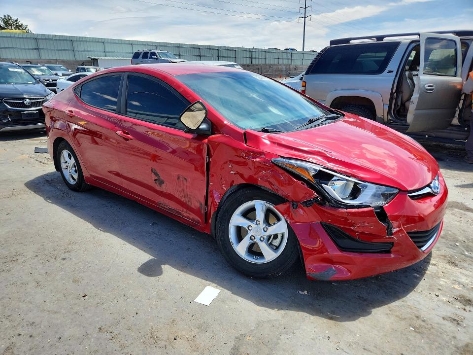 2014 Hyundai VIN KMHDH4AE6EU212019 COPART salvage auction — FRONT END, Nm - Cert Of Title-Salvage, sold $2,100 on 2026-07-13 (photo 4)