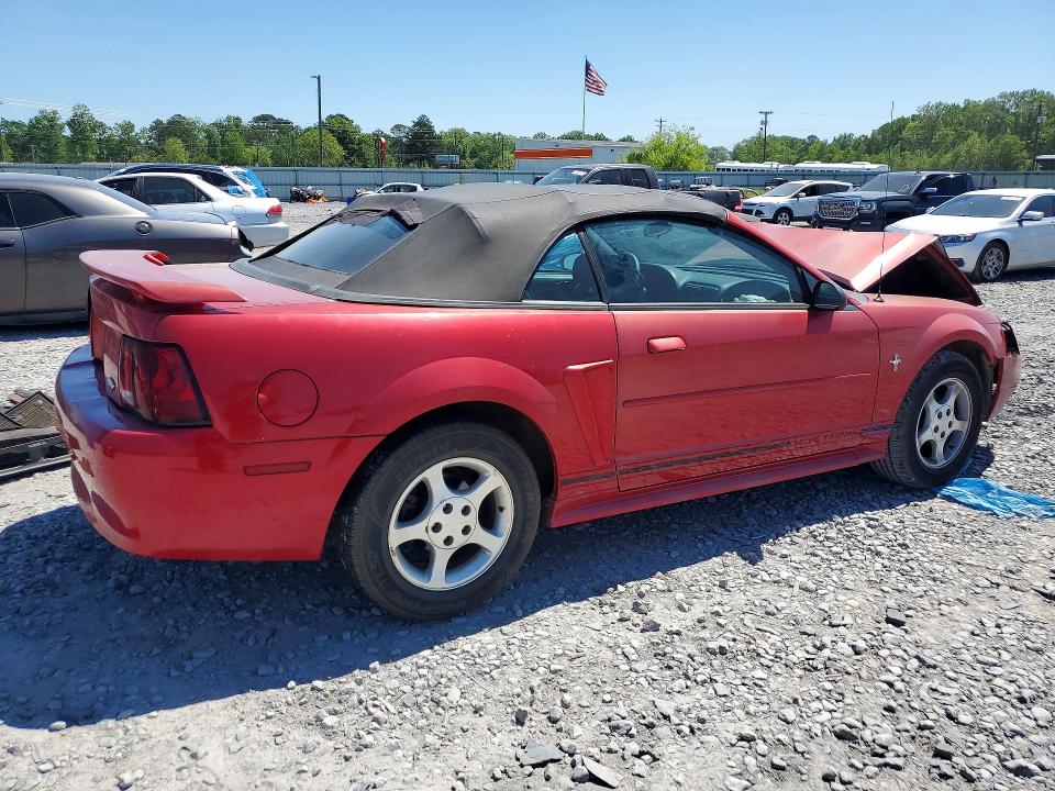 2001 Ford Mustang VIN 1FAFP44461F159426 COPART salvage auction — FRONT END, AL - CERT OF TITLE-SALVAGE TITLE, sold $300 on 2026-07-09 (photo 3)