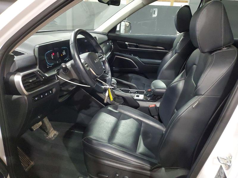 2025 Kia Telluride VIN 5XYP64GC9SG575778 COPART salvage auction — HAIL, Oh - Cert Of Title-Salvage, sold $10,600 on 2026-07-06 (photo 7)