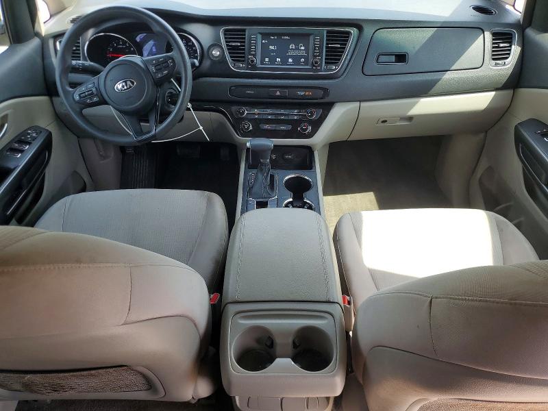 2019 Kia SEDONA VIN KNDMB5C10K6534502 COPART salvage auction — FRONT END, IN - CERTIFICATE OF TITLE, sold $1,950 on 2026-07-15 (photo 8)