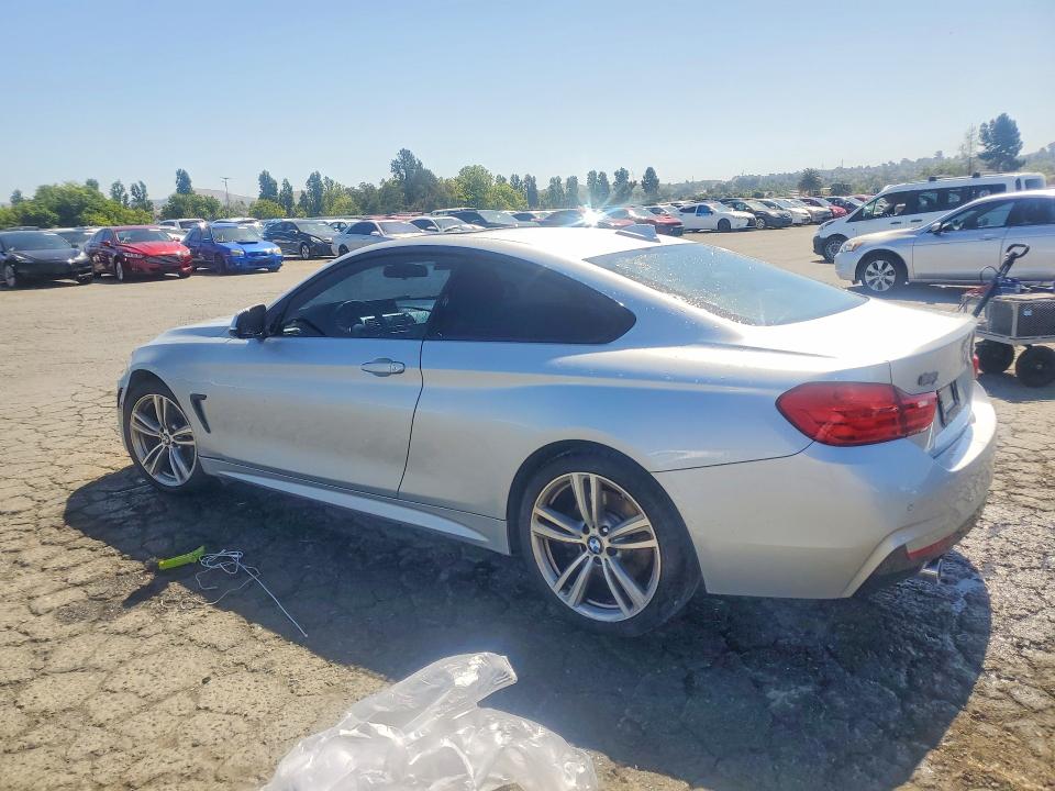 2016 BMW 4 series VIN WBA3R1C56GK529447 COPART salvage auction — FRONT END, CA - CERTIFICATE OF TITLE, sold $2,550 on 2026-07-07 (photo 2)