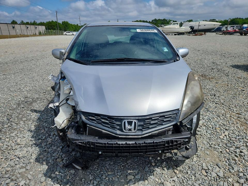 2013 Honda Fit VIN JHMGE8H51DC066669 COPART salvage auction — FRONT END, Salvage Title, sold $600 on 2026-07-28 (photo 5)