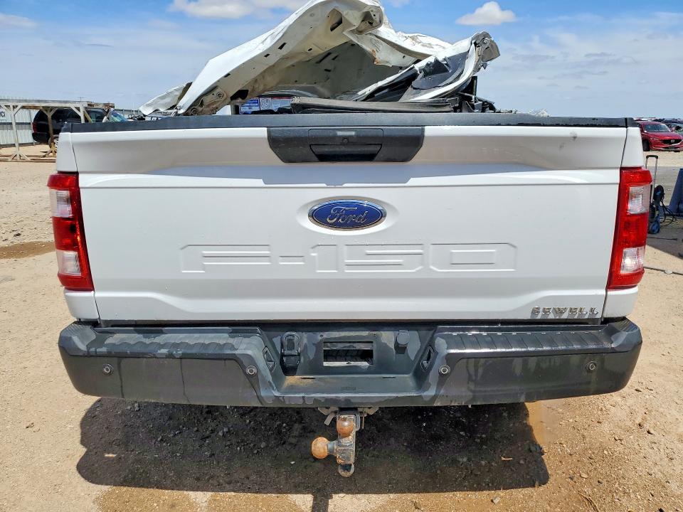 2022 Ford F-150 VIN 1FTFX1E54NKE84055 COPART salvage auction — FRONT END, Tx - Salvage Vehicle Title, sold $1,100 on 2026-07-02 (photo 6)