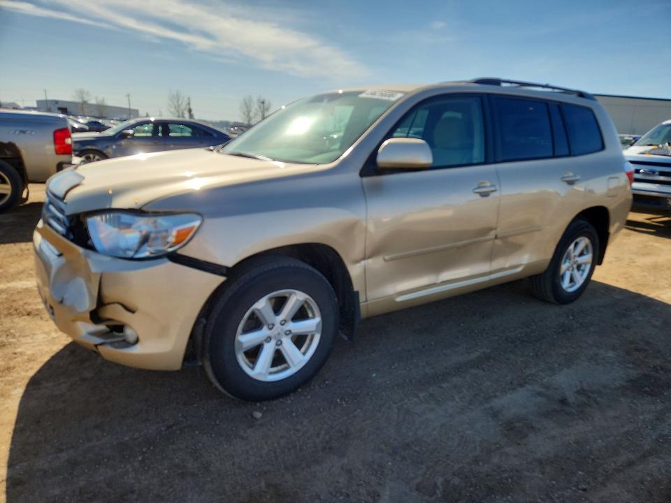2009 Toyota Highlander VIN JTEES44A892112181 COPART salvage auction — FRONT END, Ab - Bos - Salvage, sold $4,000 on 2026-07-07 (photo 1)