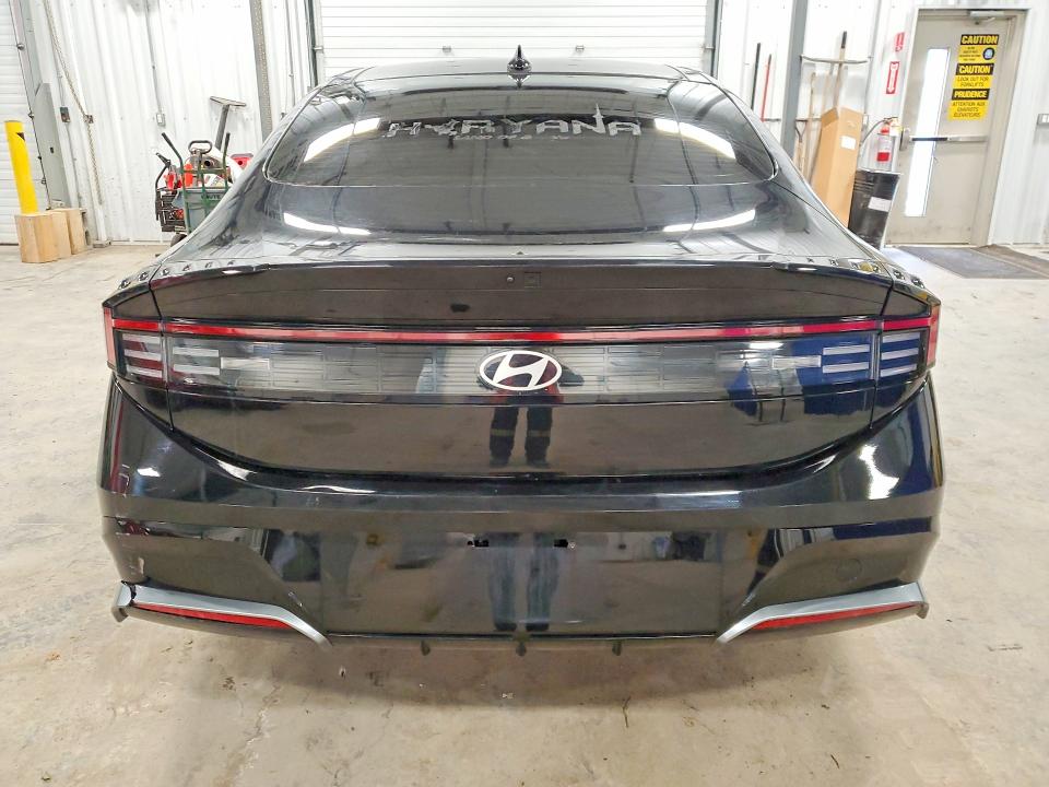 2025 Hyundai Sonata VIN KMHL44JA4SA444409 COPART salvage auction — FRONT END, On - Permit Salvage, sold $13,100 on 2026-07-02 (photo 6)