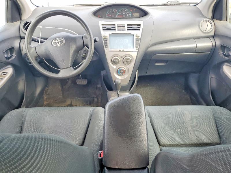 2010 Toyota Yaris VIN JTDBT4K36A4064150 COPART salvage auction — REAR END, Or - Salvage Title Certificate, sold $200 on 2026-07-07 (photo 8)