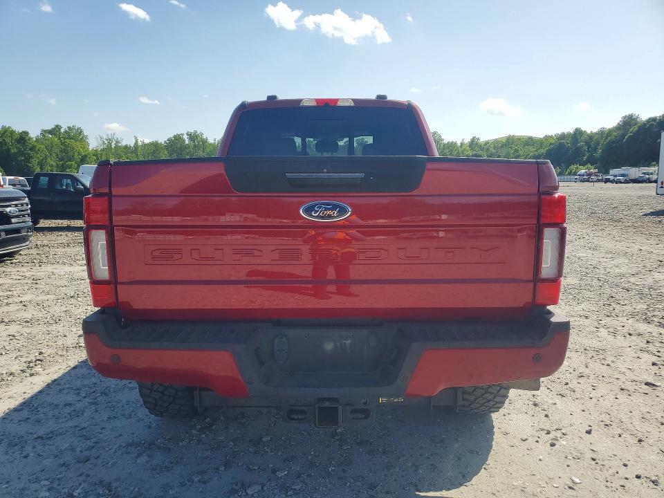 2022 Ford F-350 super duty VIN 1FT8W3BT9NEF47191 COPART salvage auction — MINOR DENT/SCRATCHES, Mt - Salvage Certificate Of A Vehic, sold $33,500 on 2026-07-13 (photo 6)