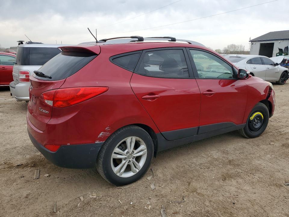 2012 Hyundai Tucson VIN KM8JU3ACXCU443154 COPART salvage auction — FRONT END, Mi - Cert Of Title-Salvage Vehicle, sold $200 on 2026-07-22 (photo 3)