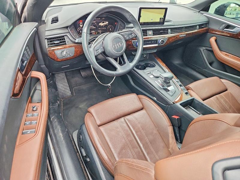 2019 Audi A5 VIN WAUYNGF55KN009165 COPART salvage auction — FRONT END, Ok - Cert Of Title-Salvage, sold $8,700 on 2026-07-06 (photo 8)