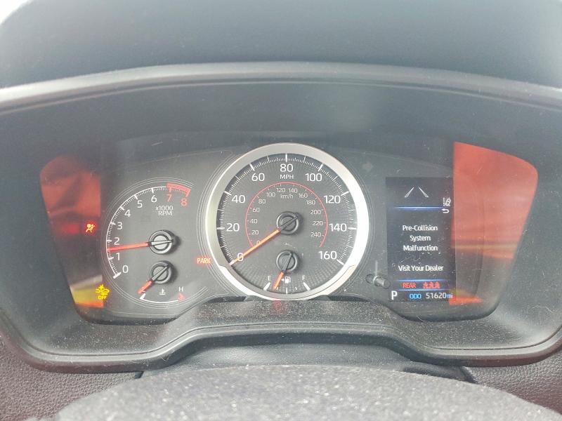 2022 Toyota Corolla cross VIN 7MUBAABGXNV027755 COPART salvage auction — FRONT END, Id - Salvage Certificate Of Title, sold $5,800 on 2026-07-06 (photo 9)