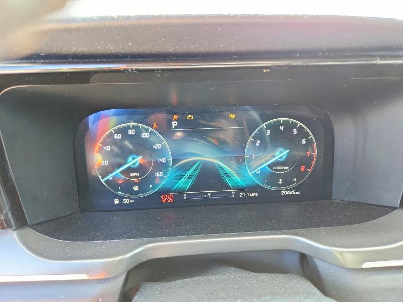 2023 Kia Sorento VIN 5XYRKDLF6PG233314 COPART salvage auction — FRONT END, WA, sold $10,100 on 2026-08-21 (photo 9)