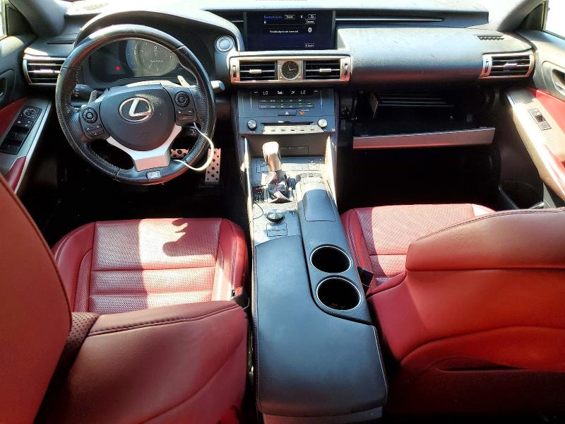 2016 Lexus Is VIN JTHBA1D2XG5036958 COPART salvage auction — FRONT END, Nc - Salvage Certificate Of Title, sold $1,350 on 2026-07-30 (photo 8)