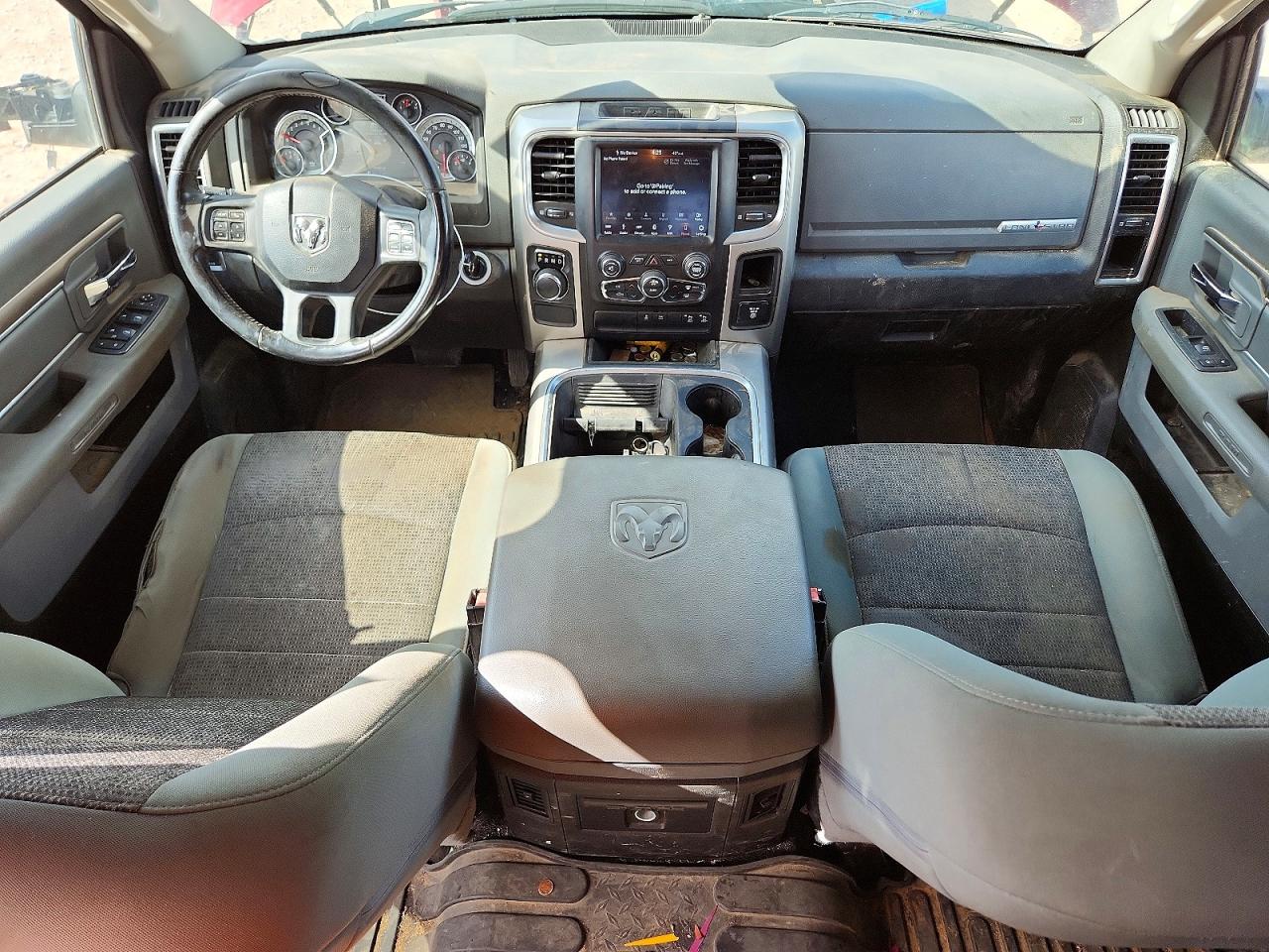 2019 Ram 1500 VIN 1C6RR6LT6KS521602 COPART salvage auction — Front End, OK - CERT OF TITLE-SALVAGE, sold $3,600 on 2026-07-09 (photo 8)
