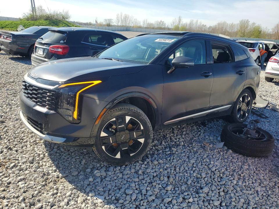 2026 Kia Sportage VIN 5XYK5CDF7TG332140 COPART salvage auction — REAR END, Mi - Scrap Certificate Of Title, sold $8,400 on 2026-07-02 (photo 1)