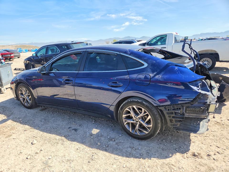 2021 Hyundai Sonata VIN 5NPEL4JA0MH097253 COPART salvage auction — REAR END, Id - Salvage Certificate Of Title, sold $2,150 on 2026-07-24 (photo 2)