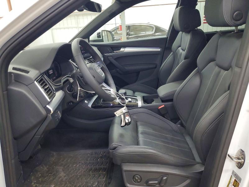 2025 Audi Q5 VIN WA1EAAFY9S2051780 COPART salvage auction — FRONT END, NC - SALVAGE CERTIFICATE OF TITLE, sold $375 on 2026-07-29 (photo 7)