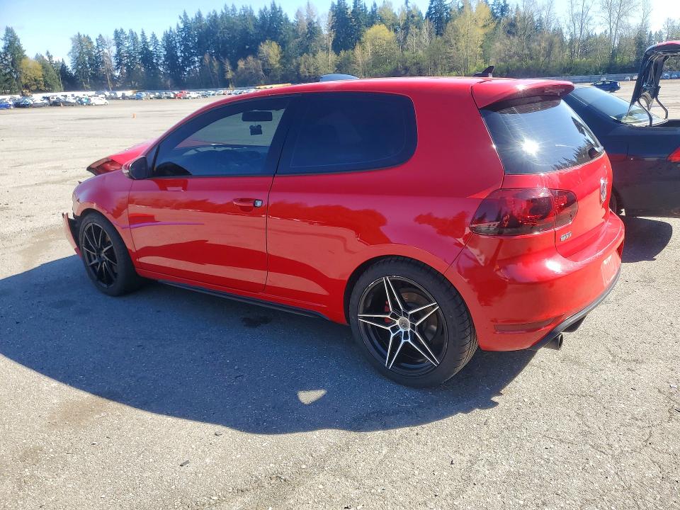 2012 Volkswagen Gti VIN WVWED7AJ2CW288938 COPART salvage auction — FRONT END, Wa - Bill Of Sale, sold $600 on 2026-08-03 (photo 2)