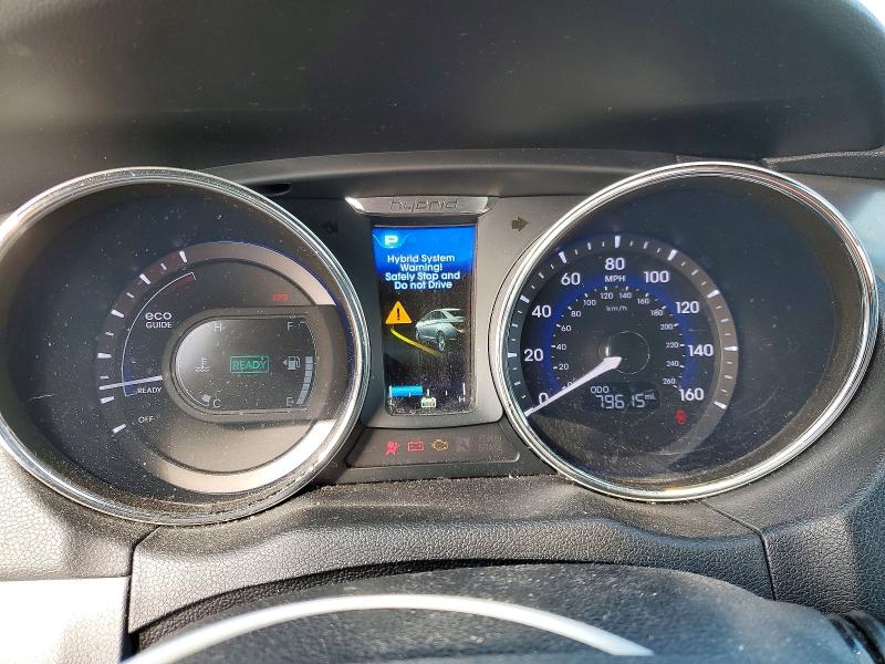 2015 Hyundai Sonata VIN KMHEC4A49FA133036 COPART salvage auction — MINOR DENT/SCRATCHES, Ny - Certificate Of Title, sold $125 on 2026-07-27 (photo 9)