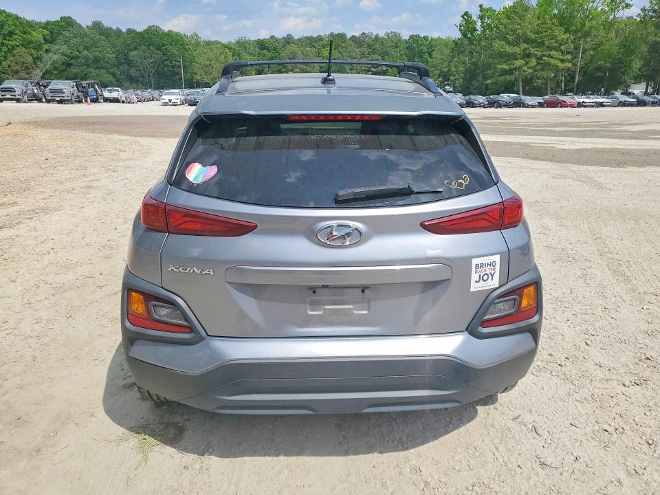 2020 Hyundai Kona VIN KM8K22AA7LU504558 COPART salvage auction — FRONT END, Nc - Salvage Certificate Of Title, sold $5,700 on 2026-07-06 (photo 6)