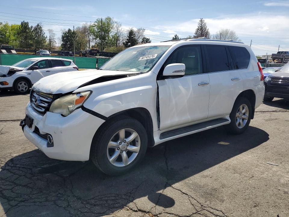 2011 Lexus Gx 460 VIN JTJBM7FX9B5032345 COPART salvage auction — FRONT END, Co - Dis/Dlr/Exp Only Clean Title, sold $10,000 on 2026-07-23 (photo 1)