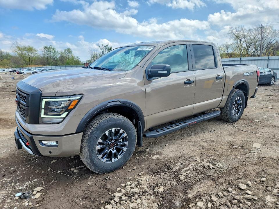 2024 Nissan TITAN VIN 1N6AA1ED4RN111280 COPART salvage auction — HAIL, Il - Salvage Certificate, sold $9,200 on 2026-07-24 (photo 1)