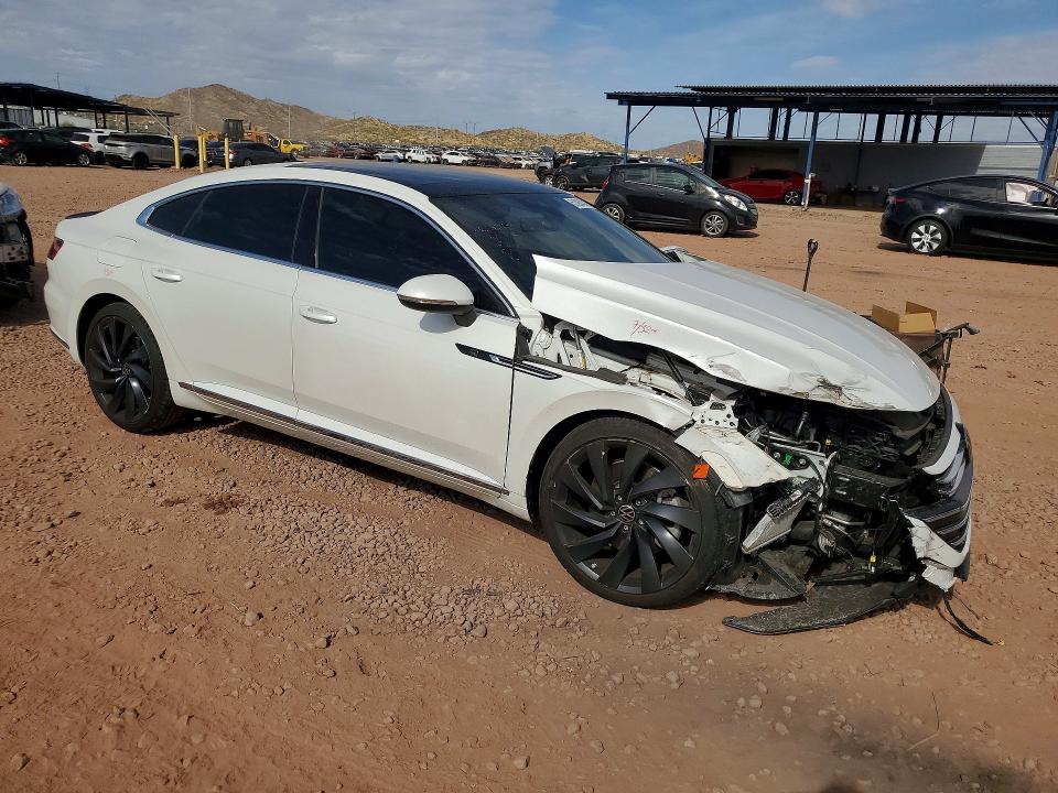 2023 Volkswagen Arteon VIN WVWAR7AN7PE013144 COPART salvage auction — FRONT END, Id - Salvage Certificate Of Title, sold $13,300 on 2026-07-07 (photo 4)