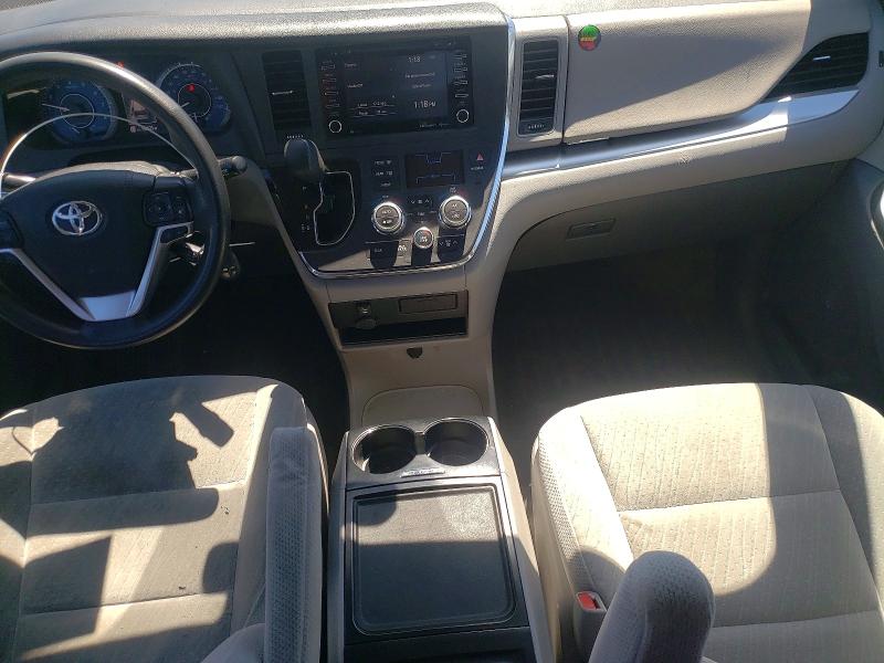 2018 Toyota Sienna VIN 5TDJZ3DC1JS193256 COPART salvage auction — FRONT END, Id - Salvage Certificate Of Title, sold $4,150 on 2026-07-02 (photo 8)