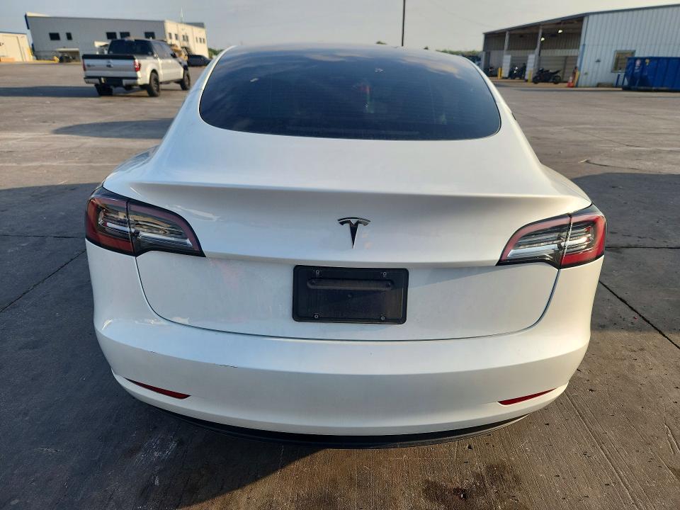 2023 Tesla Model 3 VIN 5YJ3E1EA7PF472150 COPART salvage auction — SIDE, Salvage Title, sold $6,600 on 2026-07-27 (photo 6)