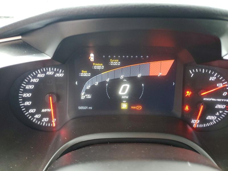 2016 Chevrolet Corvette VIN 1G1YA2D74G5110025 COPART salvage auction — FRONT END, Md - Cert Of Salvage < 75% Damage, sold $14,000 on 2026-07-27 (photo 9)