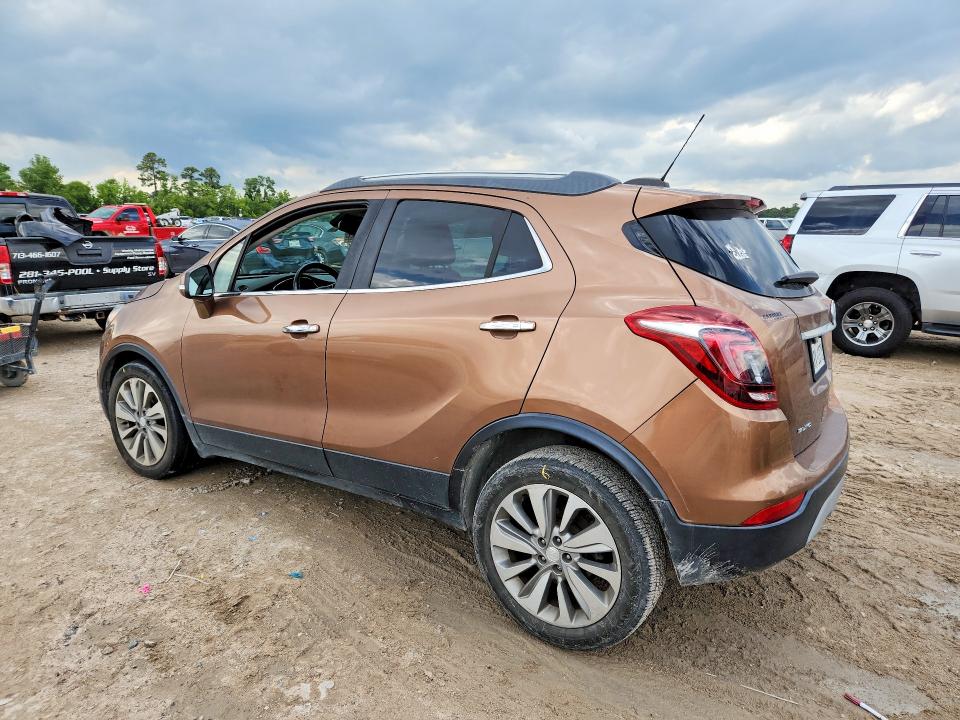 2017 Buick Encore VIN KL4CJASB3HB050271 COPART salvage auction — FRONT END, Tx - Salvage Vehicle Title, sold $1,000 on 2026-07-10 (photo 2)
