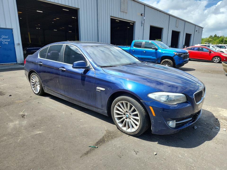 2011 BMW 5 series VIN WBAFU7C59BC870777 COPART salvage auction — REAR END, FL - CERT OF TITLE SLVG REBUILDABLE, sold $1,200 on 2026-07-20 (photo 4)