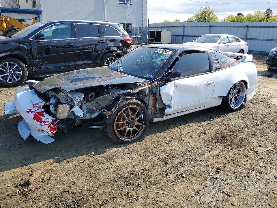 1992 Nissan 240sx VIN JN1MS36P7NW105708 COPART salvage auction — FRONT END, NJ - CERT OF TITLE-SALVAGE, sold $1,300 on 2026-07-08 (photo 1)