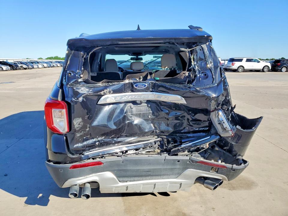 2022 Ford Explorer VIN 1FM5K8HC5NGA83397 COPART salvage auction — REAR END, Tx - Salvage Vehicle Title, sold $4,350 on 2026-07-09 (photo 6)