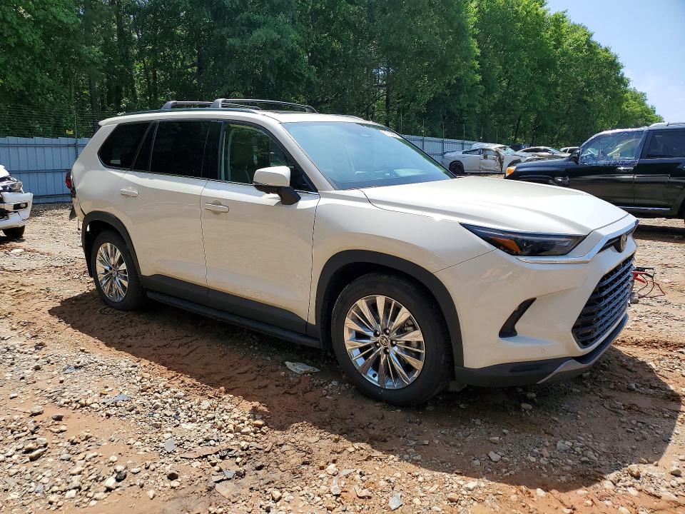 2024 Toyota Highlander VIN 5TDAAAB55RS047941 COPART salvage auction — REAR END, Ga - Cert Of Title-Salvage, sold $15,100 on 2026-07-21 (photo 4)