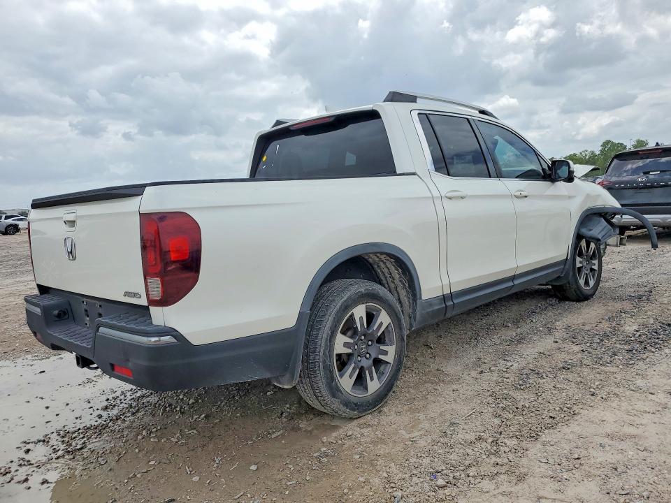 2017 Honda Ridgeline VIN 5FPYK3F62HB015517 COPART salvage auction — FRONT END, Tx - Certificate Of Title, sold $6,600 on 2026-07-09 (photo 3)