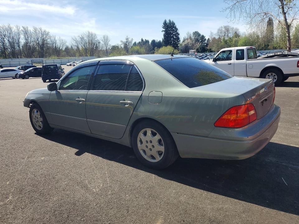 2002 Lexus Ls VIN JTHBN30F220067474 COPART salvage auction — FRONT END, Or - Lien Papers Salvage, sold $175 on 2026-07-27 (photo 2)
