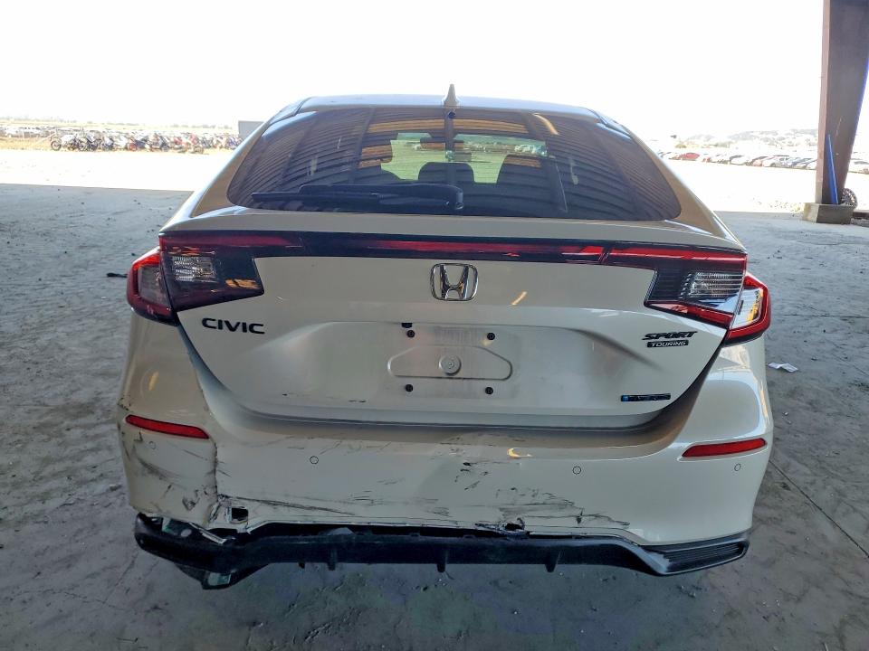 2026 Honda Civic VIN JHMFL4H90TX002479 COPART salvage auction — REAR END, Id - Salvage Certificate Of Title, sold $17,200 on 2026-07-13 (photo 6)