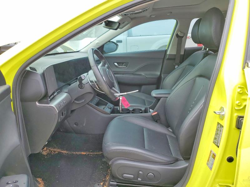 2024 Hyundai Kona VIN KM8HE3A3XRU157082 COPART salvage auction — ALL OVER, Tx - Salvage Vehicle Title, sold $6,400 on 2026-07-21 (photo 7)