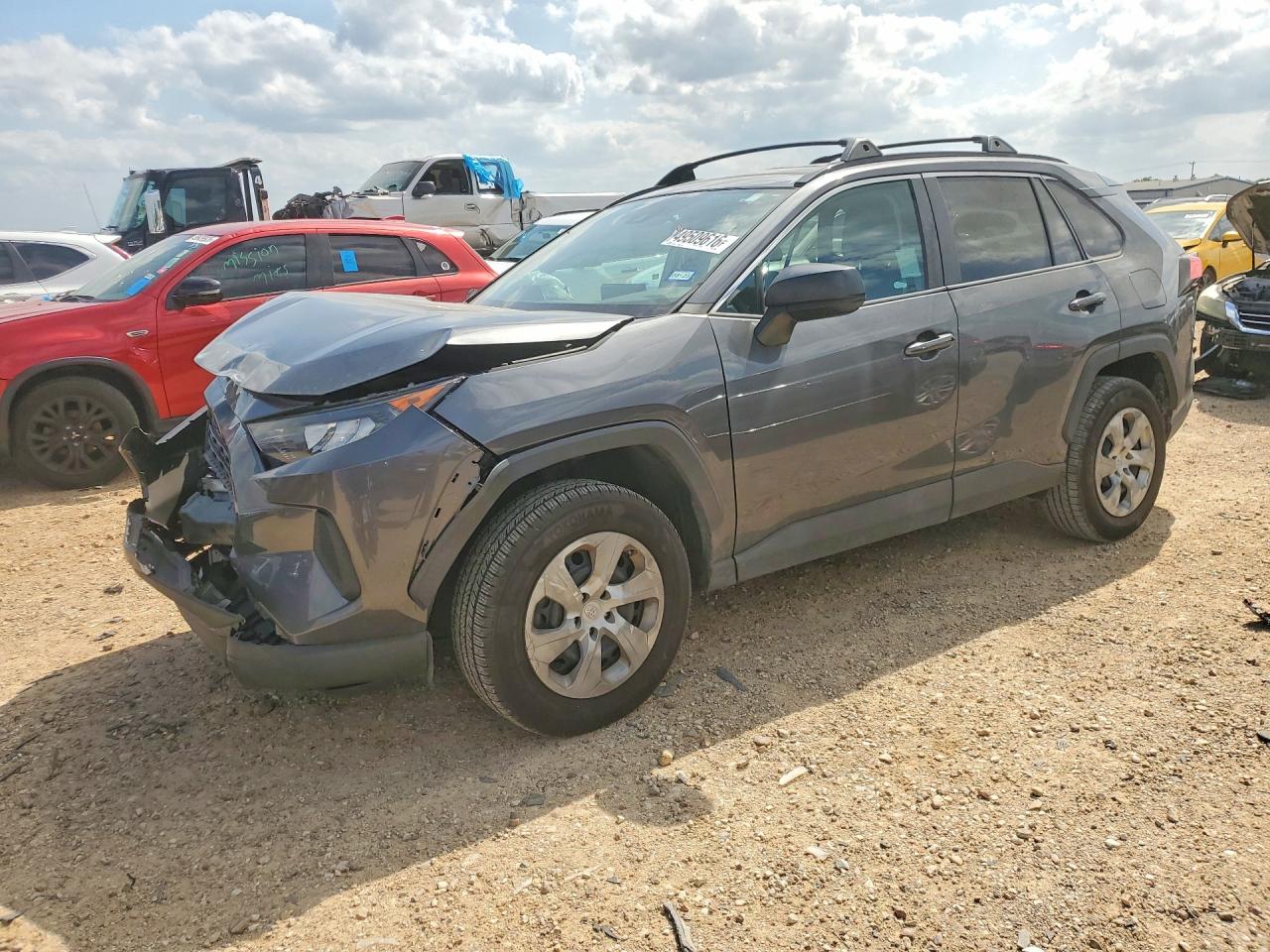 2020 Toyota RAV4 VIN 2T3F1RFV1LC113360 COPART salvage auction — Front End, TX - SALVAGE VEHICLE TITLE, sold $8,700 on 2026-07-09 (photo 1)