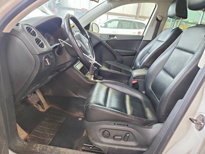 2011 Volkswagen Tiguan VIN WVGBV7AX9BW511944 COPART salvage auction — FRONT END, Ab - Bos - Salvage, sold $100 on 2026-07-09 (photo 7)