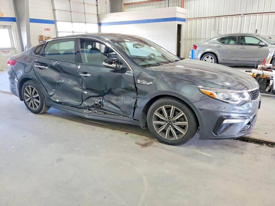 2019 Kia Optima VIN 5XXGU4L11KG377808 COPART salvage auction — SIDE, Va - Cert Of Title - Salvage, sold $3,000 on 2026-07-31 (photo 4)