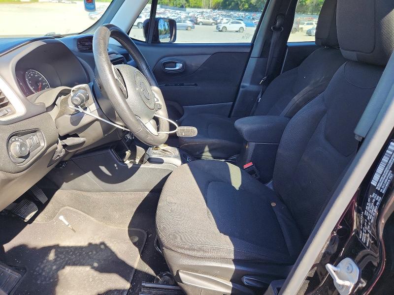 2018 Jeep Renegade VIN ZACCJABB6JPH99910 COPART salvage auction — FRONT END, Salvage Title, sold $750 on 2026-07-30 (photo 7)