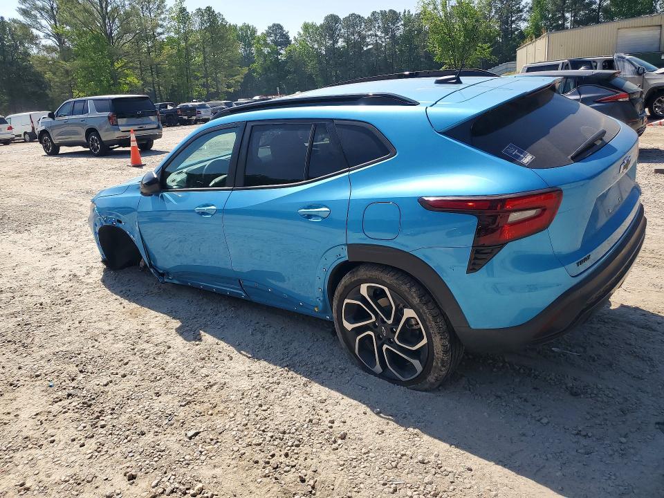 2025 Chevrolet Trax VIN KL77LJEP5SC333116 COPART salvage auction — FRONT END, Salvage Title, sold $4,500 on 2026-07-24 (photo 2)