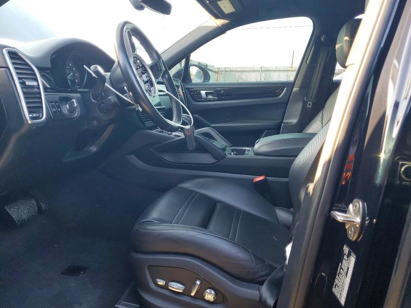 2020 Porsche Cayenne VIN WP1AA2AY7LDA08867 COPART salvage auction — FRONT END, Ca - Salvage Certificate, sold $17,400 on 2026-07-08 (photo 7)